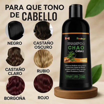 SHAMPOO CHAO CANAS +TRATAMIENTO + ENVIO GRATIS